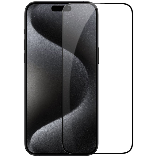 Nillkin 2.5D CP+ PRO Fekete üvegfólia Apple iPhone 15 Pro Max-hoz Nillkin 2.5D CP+ PRO Fekete üvegfólia Apple iPhone 15 Pro Max-hoz