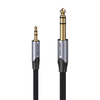 Vention BAUHJ 3.5mm TRS Jack - 6.35mm Jack Audio Kábel, 5m, Szürke - 0. kép