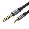 Vention BAUHJ 3.5mm TRS Jack - 6.35mm Jack Audio Kábel, 5m, Szürke - 2. kép