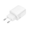 Borofone fali töltő BN29 Fuente - USB + Type C - QC 3.0 PD 30W fehér - 1. kép