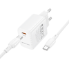 Borofone fali töltő BN28 Fuente - Type C - PD 30W Type C - Type C kábellel fehér - 2. kép