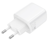 Borofone fali töltő BN27 Fuente - USB + Type C - QC 3.0 PD 20W fehér - 4. kép