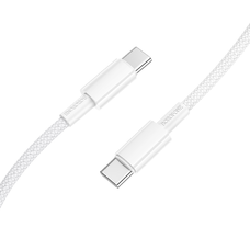 Borofone Kábel BX117 Forrás - Type C - Type C - PD 60W 3A 1 méter fehér