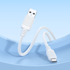 Borofone Kábel BX115 Lotto - USB to Type C - 3A 1 méter fehér - 1. kép