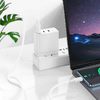 Borofone Kábel BX115 Lotto - USB to Type C - 3A 1 méter fehér - 2. kép