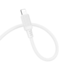 Borofone BX115 Lotto kábel - Type C - Lightning - 27W 1 méter fehér - 0. kép