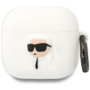 KARL LAGERFELD tok APPLE AirPods 4-hez KLA4RUNIKH (3D SIL NFT K) fehér thumbnail