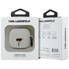 KARL LAGERFELD tok APPLE AirPods 4-hez KLA4RUNIKH (3D SIL NFT K) fehér - 1. kép