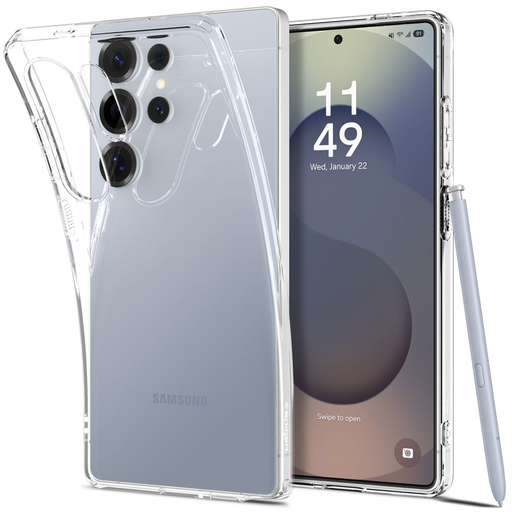 Spigen Liquid Crystal Galaxy S25 Ultra átlátszó tok Spigen Liquid Crystal Galaxy S25 Ultra átlátszó tok