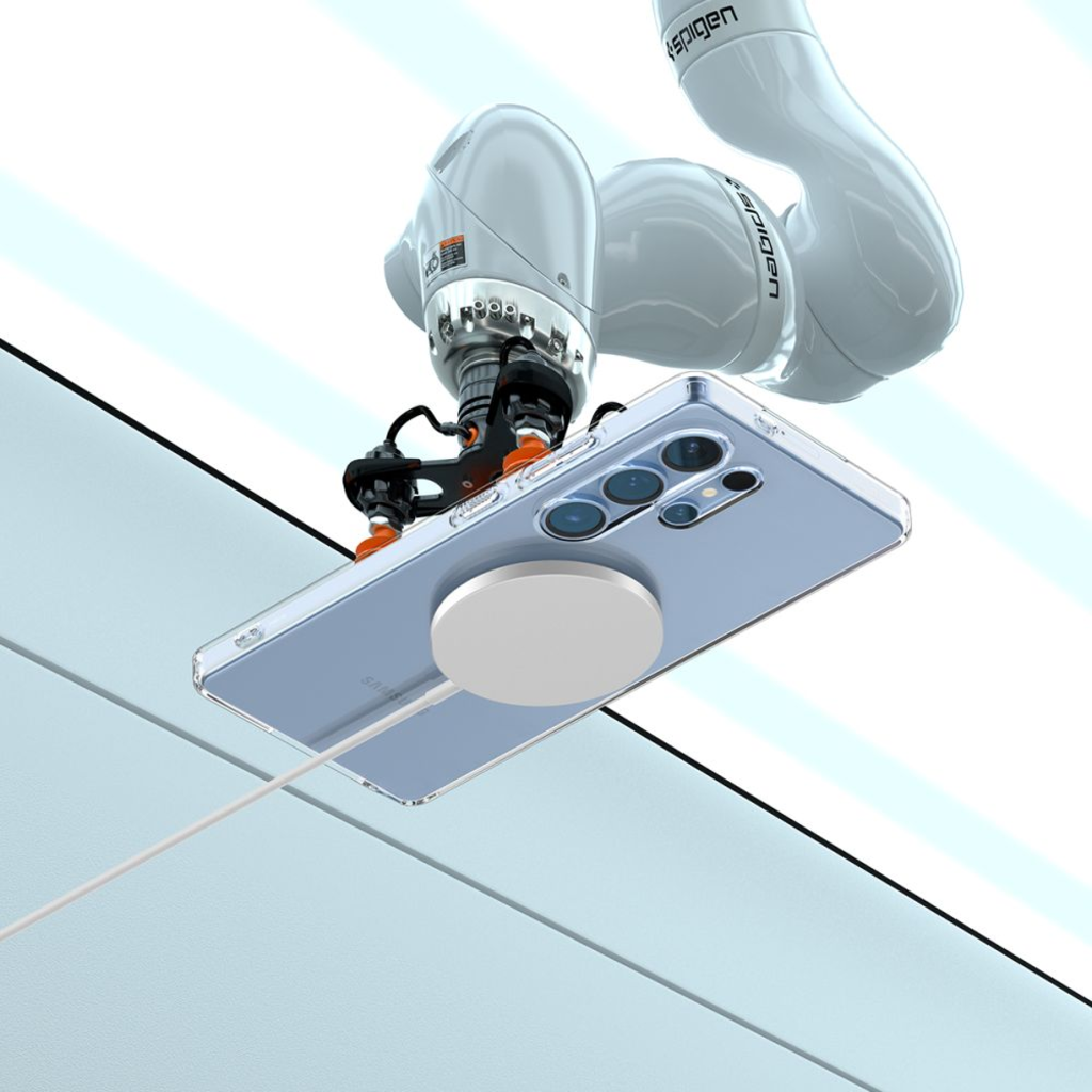  Galaxy S25 Ultra átlátszó Spigen Liquid Crystal tok - 10