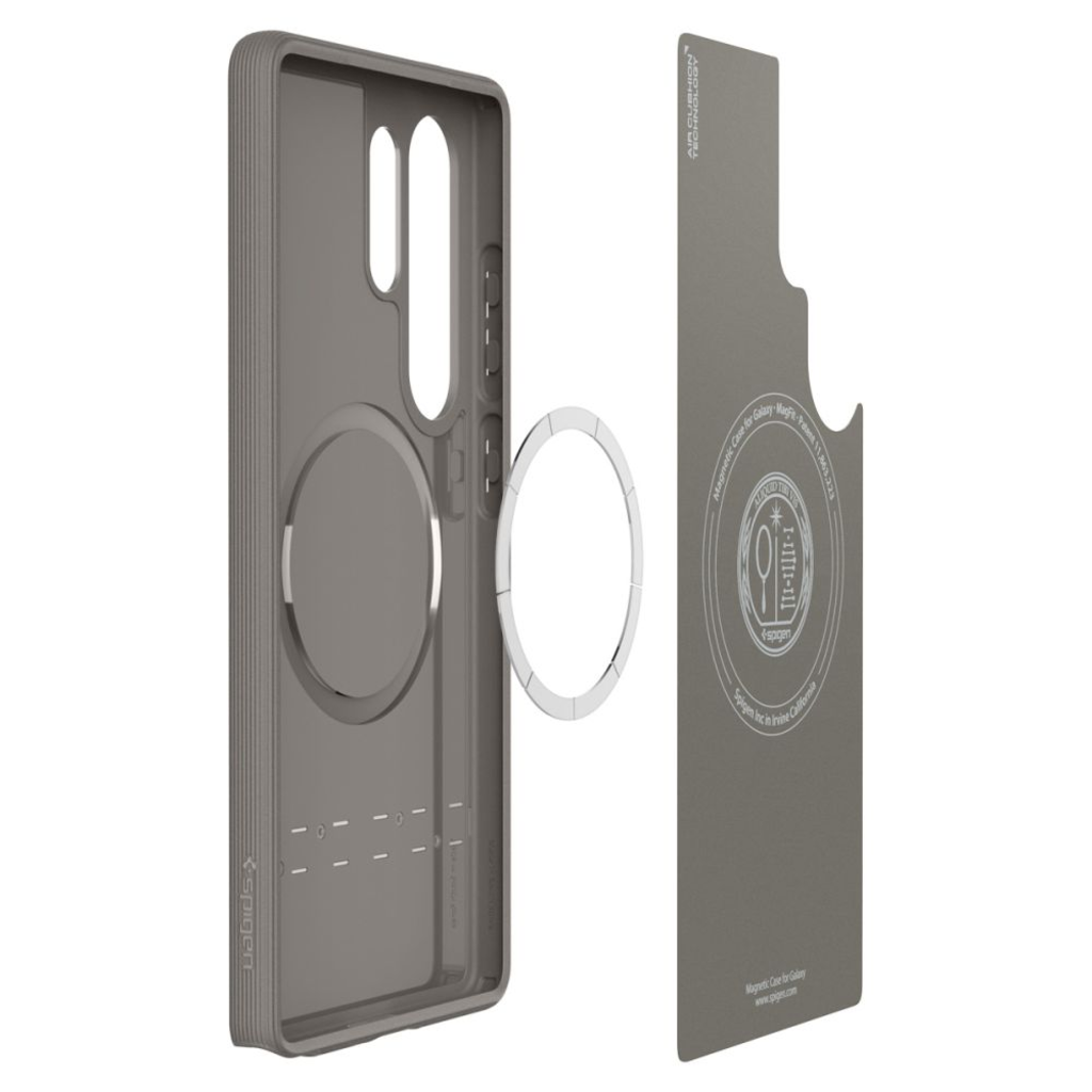  Galaxy S25 Ultra Szürke Spigen Parallax Mag Magsafe tok - 9