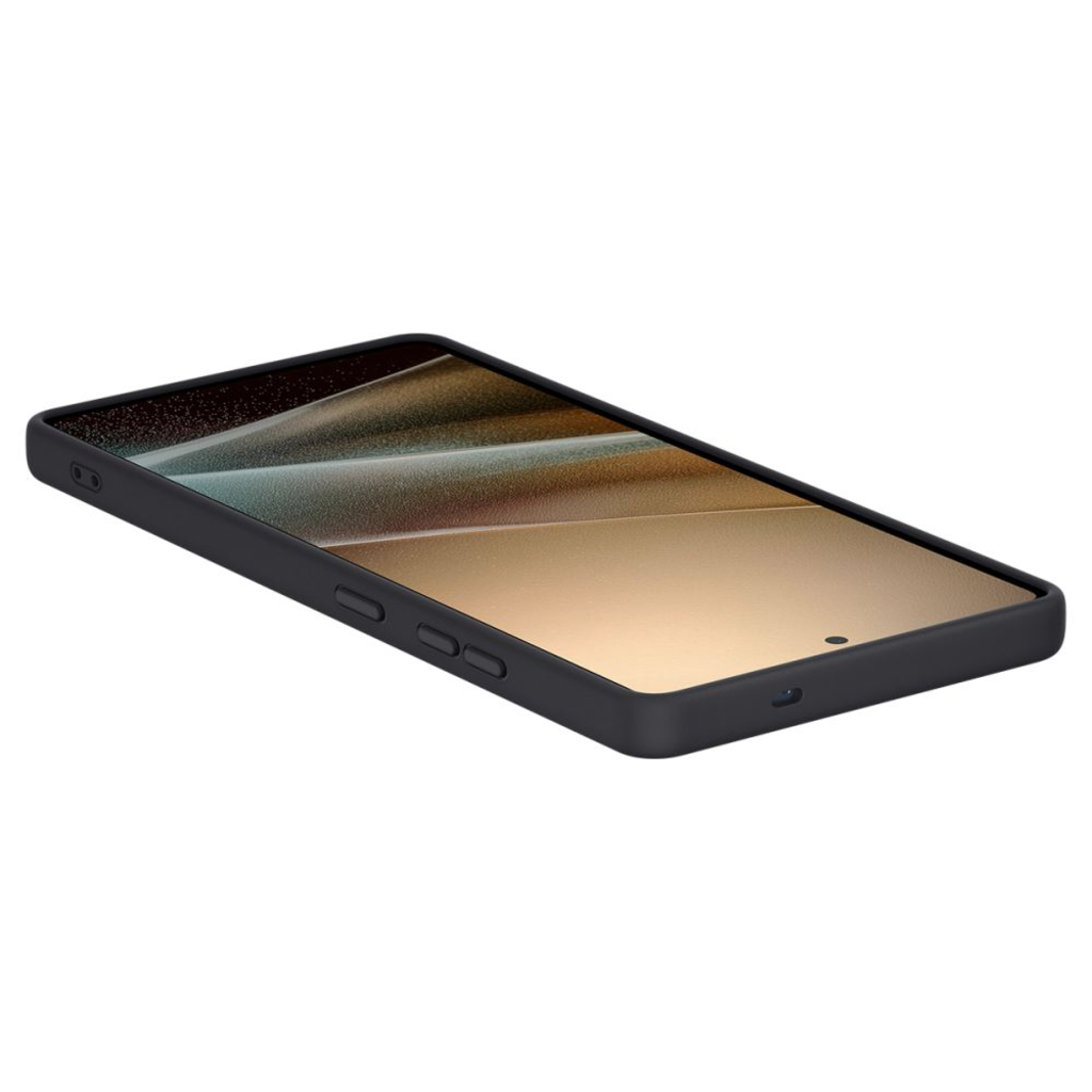  Galaxy S25 Ultra Fekete Spigen Silicone Fit Mag Magsafe tok - 11