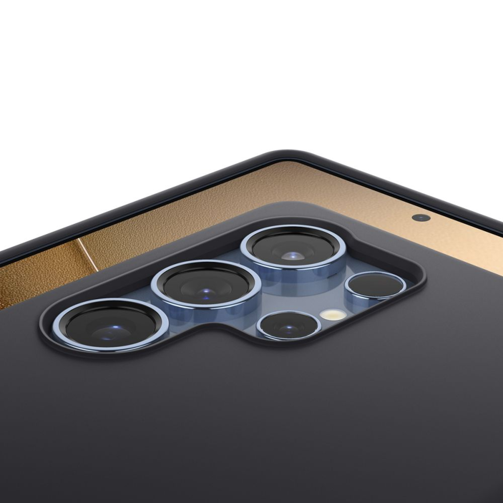  Galaxy S25 Ultra Fekete Spigen Silicone Fit Mag Magsafe tok - 15