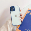 Milky Case Szilikon Rugalmas Félig Átlátszó Tok Xiaomi Redmi 9T Sötétkék tok - 0. kép