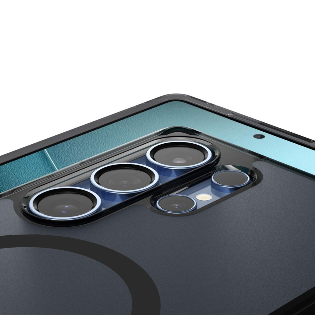  Galaxy S25 Ultra Fagyos Fekete Spigen Ultra Hybrid Mag Magsafe Tok - 12