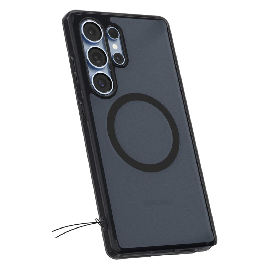  Galaxy S25 Ultra Fagyos Fekete Spigen Ultra Hybrid Mag Magsafe Tok - 7