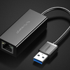 USB 3.0 - RJ45 hálózati adapter Ugreen CR111, Gigabites Ethernet (Fekete) - 0. kép