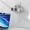 Tessan Fali hálózati elosztó TS-323-DE-C USB porttal - 0. kép