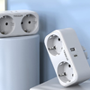 Fali aljzat, elosztó TESSAN TS-WS02DE00 USB porttal - 1. kép