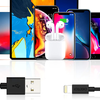 USB-ről Lightning-re kábel Choetech IP0026, MFi, 1.2m (fekete) - 2. kép