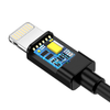 USB-ről Lightning-re kábel Choetech IP0026, MFi, 1.2m (fekete) - 4. kép
