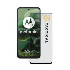 Tactical Üvegpajzs 5D Motorola G35 Fekete üvegfólia
