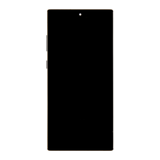LCD kijelző + Érintőegység + Előlapi borítás Samsung N975 Galaxy Note 10+ Fekete