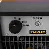 Stanley ST-033-240-E hordozható elektromos ventilátoros ipari fűtőtest, 1650W/3300W, IPX4 védelem - 0. kép