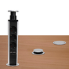 Home NVE 3/USB süllyesztett elosztó USB töltőaljzatokkal, 1,4 m, 3 földelt aljzat gyermekvédelemmel, asztalba, munkalapba építhető, süllyeszthető, max. 3680 W - 1. kép