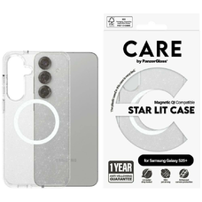 CARE by PanzerGlass Flagship Urban Combat StarLight White QI tok Samsung Galaxy S25 Plus - Átlátszó tok