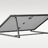 Állítható EcoFlow tartó 400W szabadon álló vagy falra szerelhető PV panelhez - 3. kép