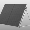 Ecoflow állítható tartószerkezet 2x400W vagy 4x100W-os fotovoltaikus panelekhez - 2. kép