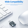 Rock Adapter CA03 - USB (női) to Type C (férfi) - sötétszürke - 0. kép