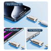 Rock Adapter L12 - Type C (női) to Lightning (férfi) - PD 30W titán - 1. kép