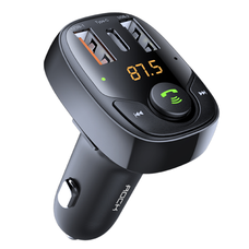 Rock Transmitter FM B301 MP3, Bluetooth - 2xUSB + Type C + micro SD - 36W fekete