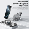 Rock Rotating Stand Crystal Series Magnetic for Iphone 16 Pro Max black - 1. kép