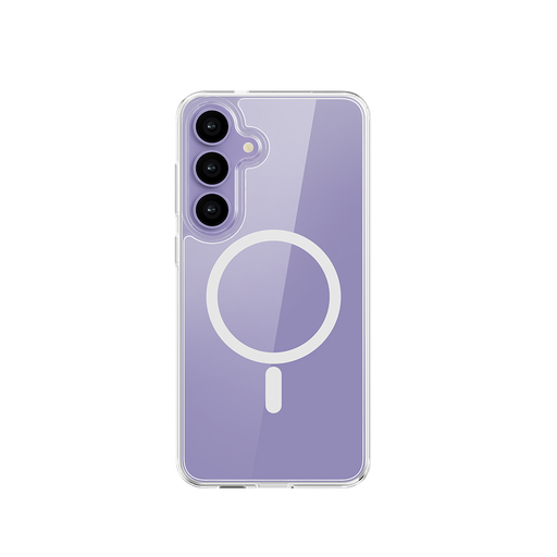 Rock Crystal Transparent Series mágneses tok Samsung Galaxy S25 átlátszó tok Rock Crystal Transparent Series mágneses tok Samsung Galaxy S25 átlátszó tok