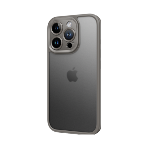 Rock Guard Touch Matte Sorozat iPhone 16 Pro tok szürke Rock Guard Touch Matte Sorozat iPhone 16 Pro tok szürke
