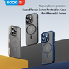 Rock Guard Touch Matte Series Mágneses tok iPhone 16 Pro szürke tok - 3. kép