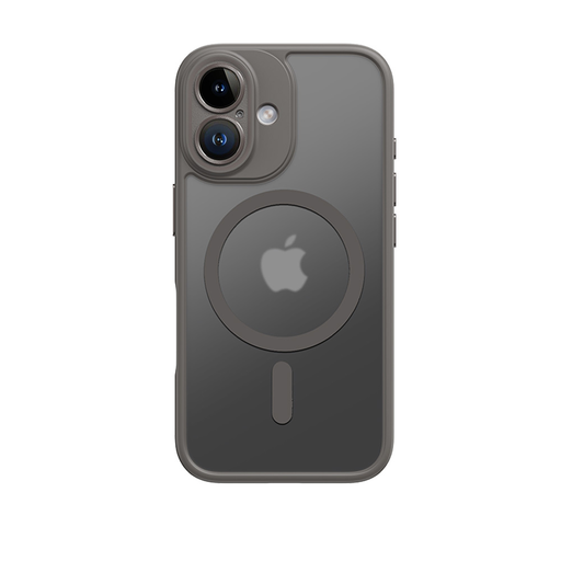 Rock Guard Touch Matte Series Mágneses iPhone 16 tok szürke tok Rock Guard Touch Matte Series Mágneses iPhone 16 tok szürke tok