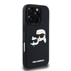 Karl Lagerfeld 3D Rubber Double Heads tok iPhone 16 Pro Max Fekete - 2. kép