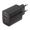 2-Port Töltő Foneng EU66 A+C Fekete - 3. kép