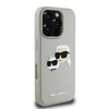 Karl Lagerfeld 3D Rubber Double Heads tok iPhone 16 Pro Max-hoz Bézs - 2. kép