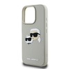 Karl Lagerfeld 3D Rubber Double Heads tok iPhone 16 Pro Max-hoz Bézs - 3. kép