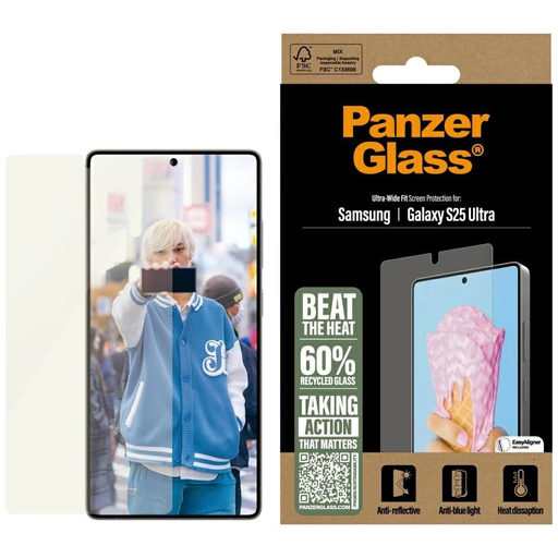 PanzerGlass All-in-One Ultra-Wide Fit Edzett Üveg Samsung Galaxy S25 Ultra üvegfólia PanzerGlass All-in-One Ultra-Wide Fit Edzett Üveg Samsung Galaxy S25 Ultra üvegfólia