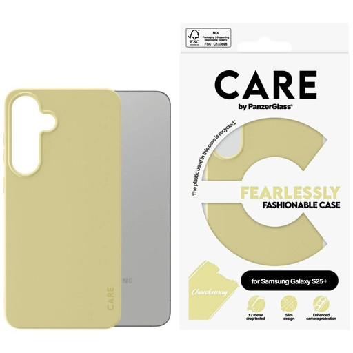 CARE by PanzerGlass Fashion Case Samsung Galaxy S25 Plus tok - Lila