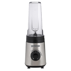 Gorenje BSM600E smoothie maker, 320 W, négyes pengerendszer, 2 db kehely, inox