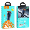 HOCO autós töltő USB A + Type C PD QC3.0 3A 20W Z46A zafírkék - 1. kép