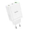 HOCO töltő 2 x Type C + USB A PD QC3.0 3A 35W N33 fehér - 2. kép