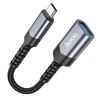 HOCO átalakító OTG Type C (hím) - USB A (női) 3.04A UA24 fekete - 0. kép